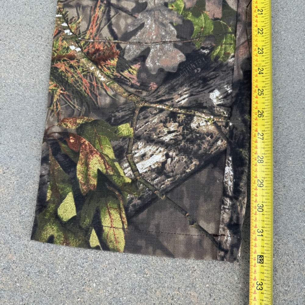 Rustic Ridge Mens Mossy Oak Camo Cargo Pants Ripstop Hunting Tactical Size M - Picture 4 of 10